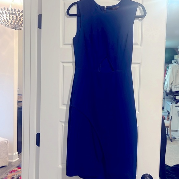 BCBGMaxAzria Dresses & Skirts - Navy cut out dress